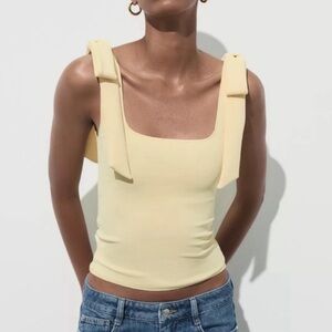 NWT Zara Bow Tank Top